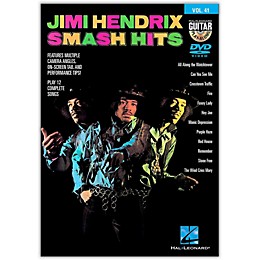 Hal Leonard Jimi Hendrix Smash Hits - Guitar Play-Along DVD Volume 41