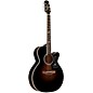 Takamine EF450C Thermal Top Acoustic-Electric Guitar Transparent Black Sunburst