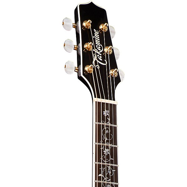 Takamine EF450C Thermal Top Acoustic-Electric Guitar Transparent Black Sunburst