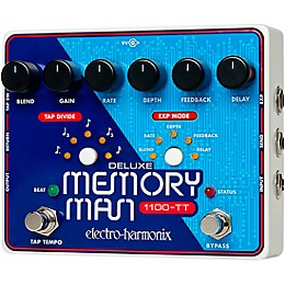 Open Box Electro-Harmonix Deluxe Memory Man 1100-TT Guitar Effects Pedal Level 1