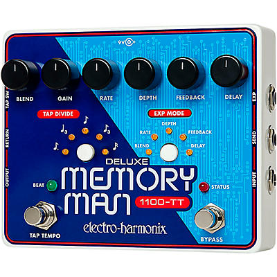Electro-Harmonix Deluxe Memory Man 1100-Tt Guitar Effects Pedal for sale
