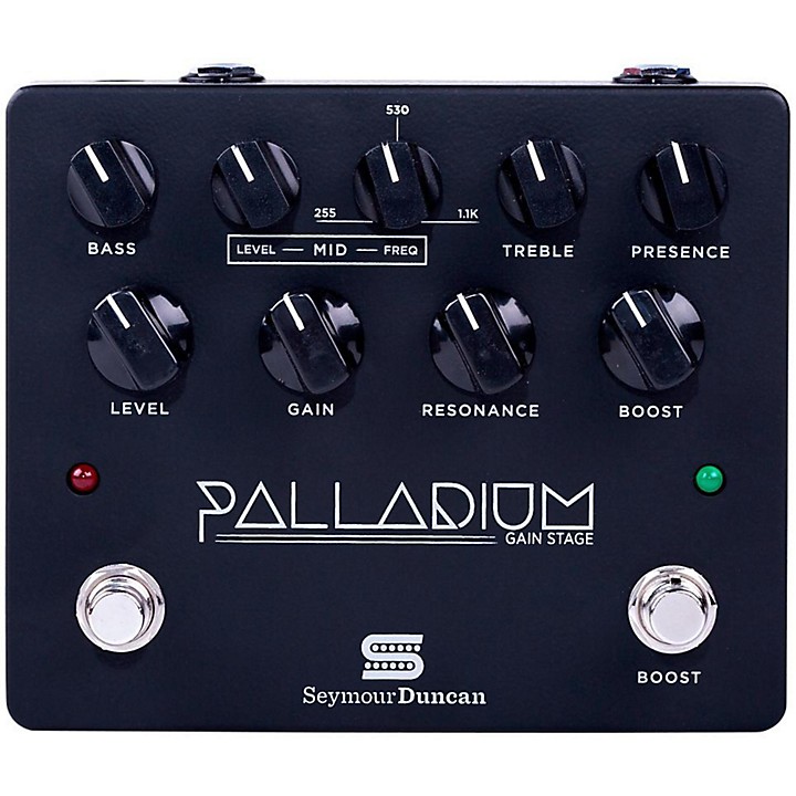 Seymour Duncan Palladium Gain Stage Distortion Guitar Effects Pedal