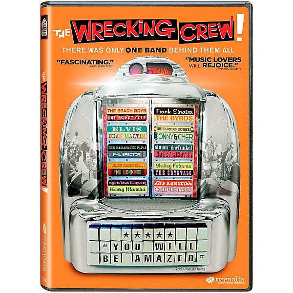 Hal Leonard The Wrecking Crew -  Documentary with Bonus Material 2 DVD Set