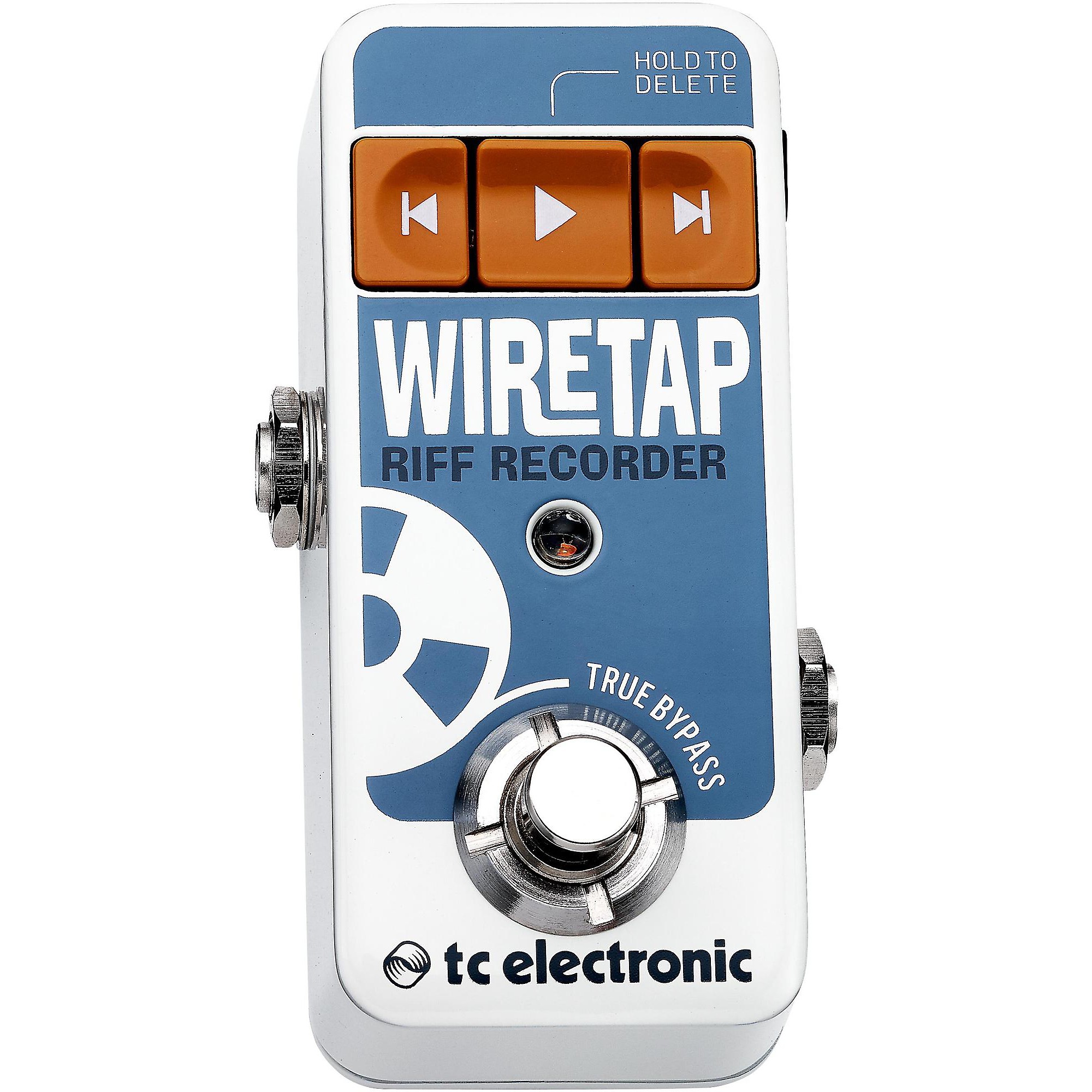 ギター tc electronic WIRETAP Open Box TC Electronic WireTap Riff Recorder Guitar Effect Pedal
