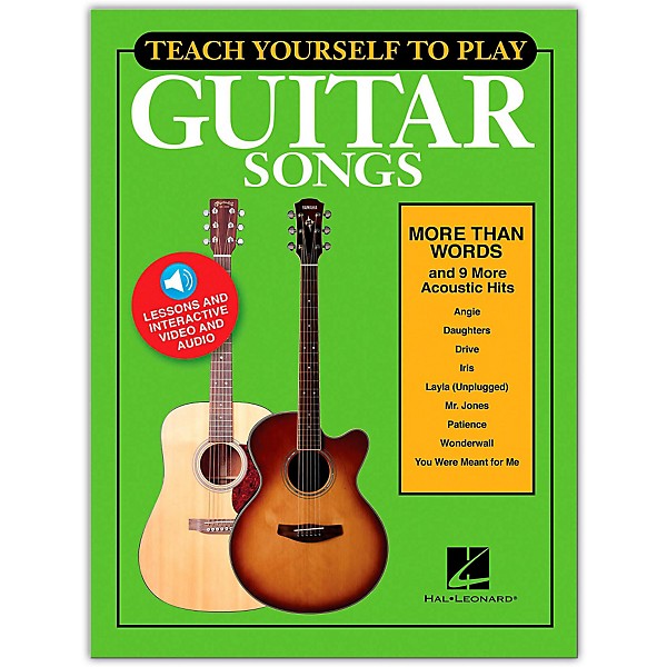 Hal Leonard Teach Yourself To Play "More Than Words" & 9 More Acoustic Hits for Guitar