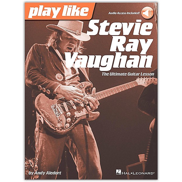 Hal Leonard Play Like Stevie Ray Vaughan - The Ultimate Guitar Lesson Book/Online Audio
