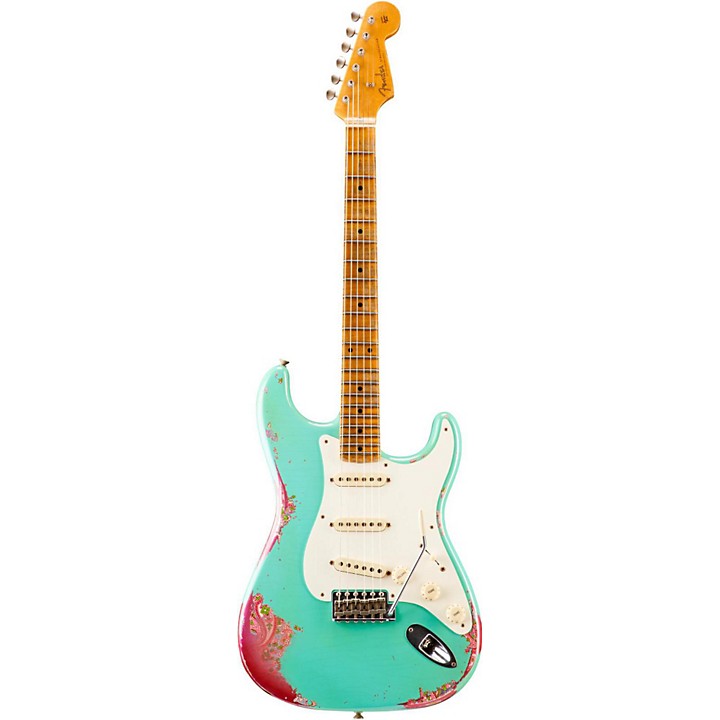 ギター fender custom shop stratocaster relic Platinum Fender Custom Shop Limited Edition 1957 Heavy Relic