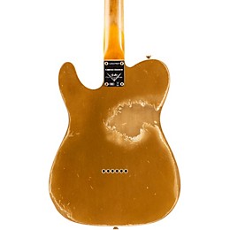 Fender Custom Shop Limited Edition '60s Heavy Relic Nashville Telecaster Custom HSS Electric Guitar, Rosewood Faded Aztec Gold
