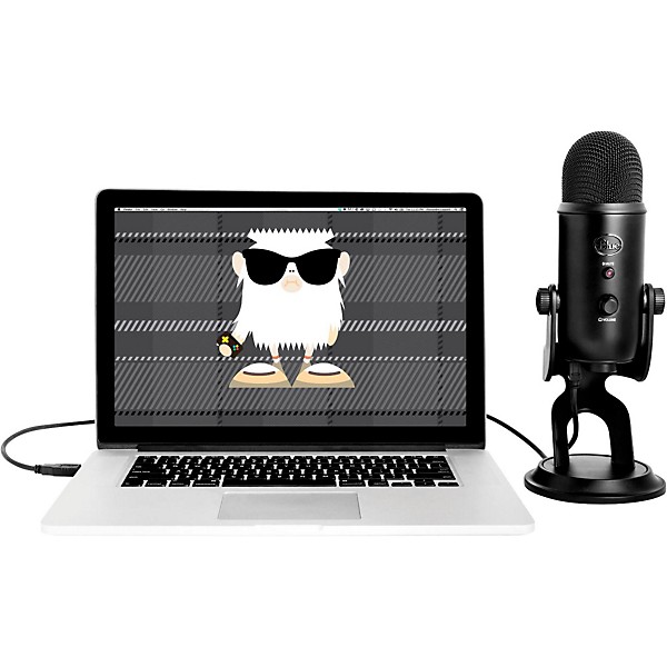 Blue Yeti USB Recording & Streaming Microphone - Blackout Edition 
