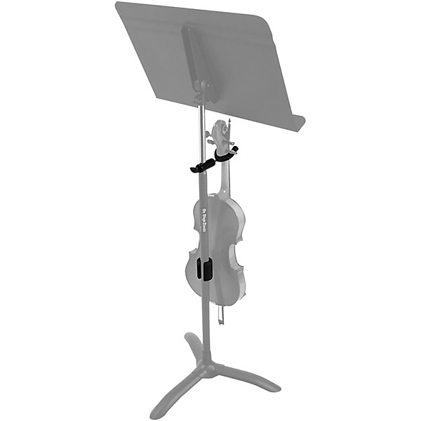 On-Stage Violin Hanger for Music Stands Black