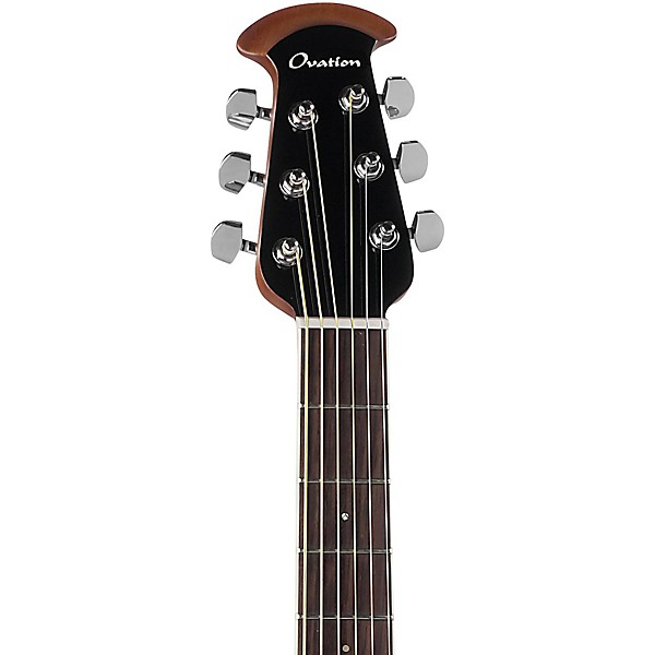 Ovation CE48P Celebrity Elite Plus Acoustic-Electric Guitar Transparent Regal to Natural