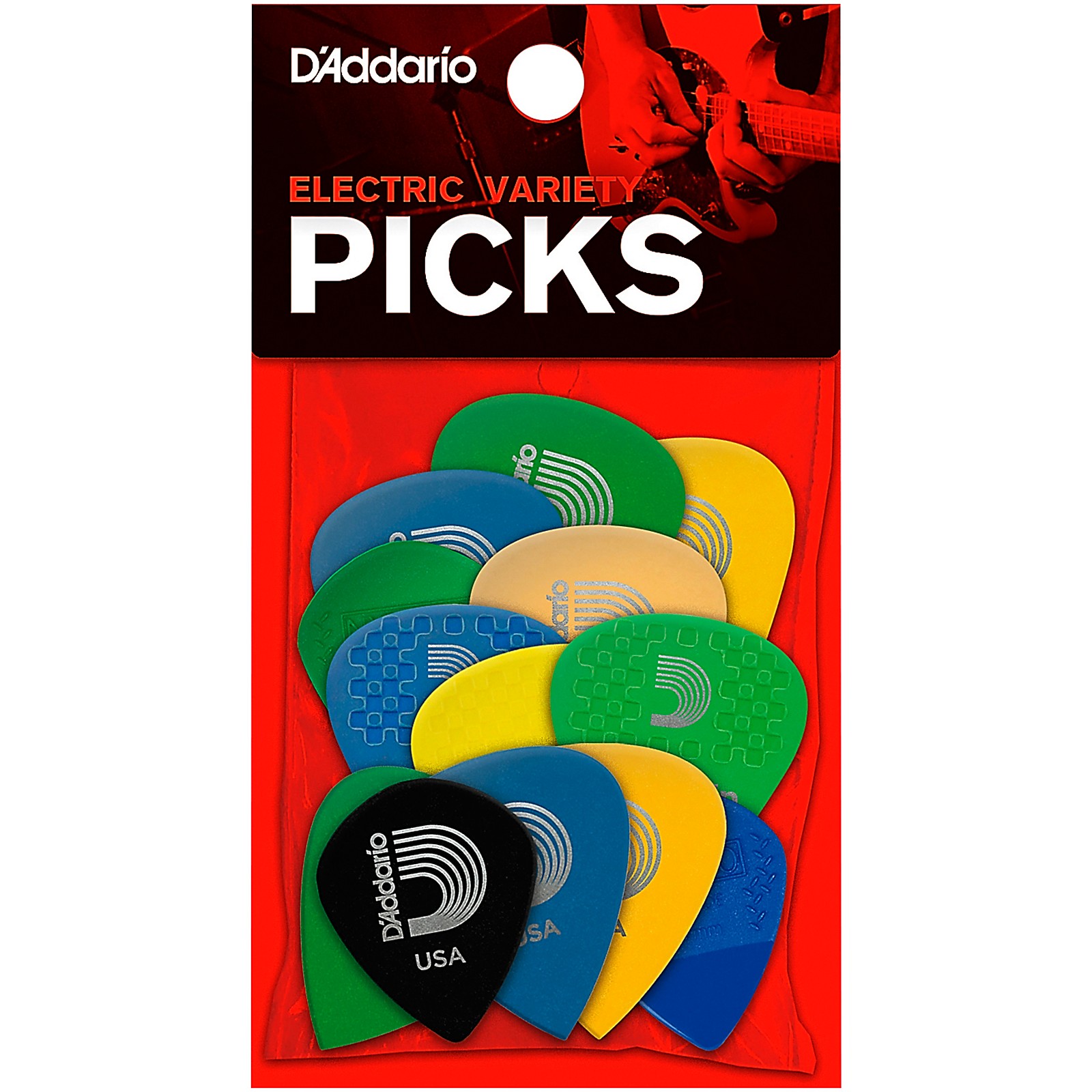 D'Addario Electric Pick Variety 13Pack Guitar Center