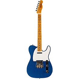Fender Custom Shop Limited Edition NAMM 2016 Custom Built Postmodern Journeyman Relic Maple Fingerboard Telecaster Blue Sparkle