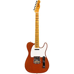Fender Custom Shop Limited Edition NAMM 2016 Custom Built Postmodern Journeyman Relic Maple Fingerboard Telecaster Orange Sparkle