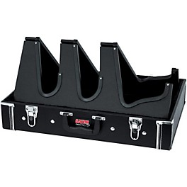 Gator Gig-Box Jr. Pedal Board/Guitar Stand Case with Power Black