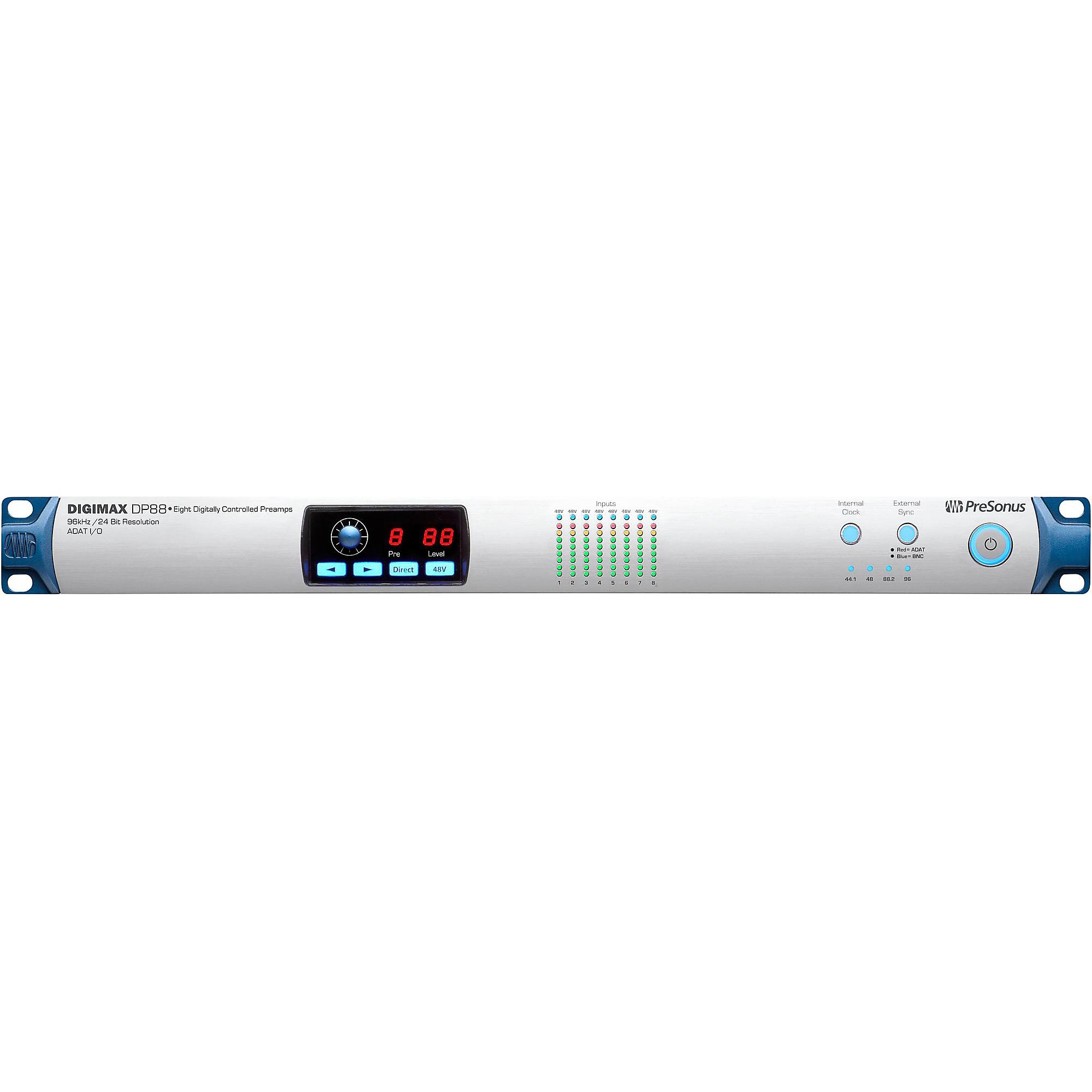 PreSonus DigiMax DP88 8-Channel Mic Pre and Digital Audio