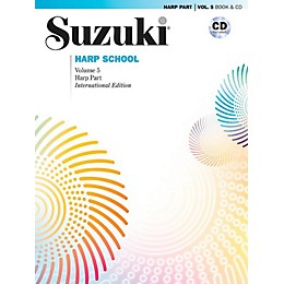 Suzuki Suzuki Harp School, Volume 5 Book & CD