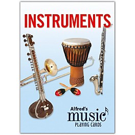 Alfred Alfred's Music Playing Cards: Instruments Card Deck (1 Pack)