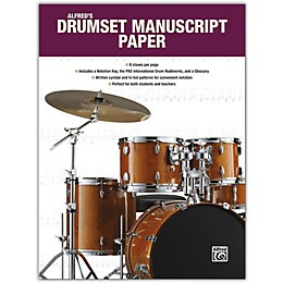 Alfred Alfred's Drumset Manuscript Paper, Book