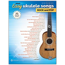 Alfred Alfred's Easy Ukulele Songs: Rock and Pop, Easy Hits Ukulele TAB Songbook