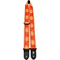 Perri's Jacquard Guitar Strap Yellow and Red Sun 39 to 58 in. thumbnail