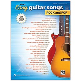 Alfred Alfred's Easy Guitar Songs: Rock and Pop, Easy Hits Guitar TAB Songbook