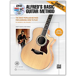 Alfred Alfred's Basic Guitar Method, Complete Book, DVD & Online Audio, Video & Software  Revised