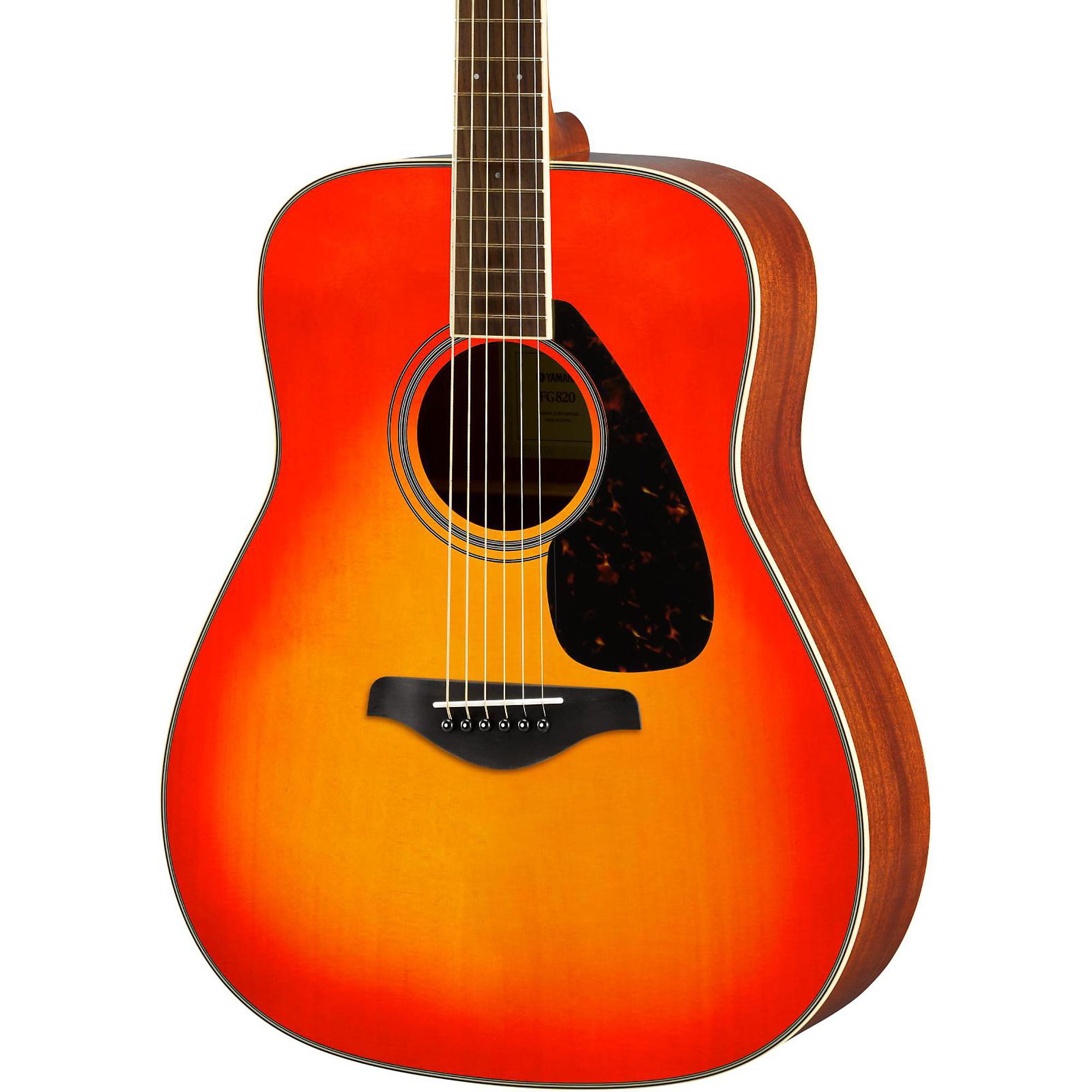 ギター Yamaha fg820 Yamaha FG820 Dreadnought Acoustic Guitar Autumn Burst | Guitar Center