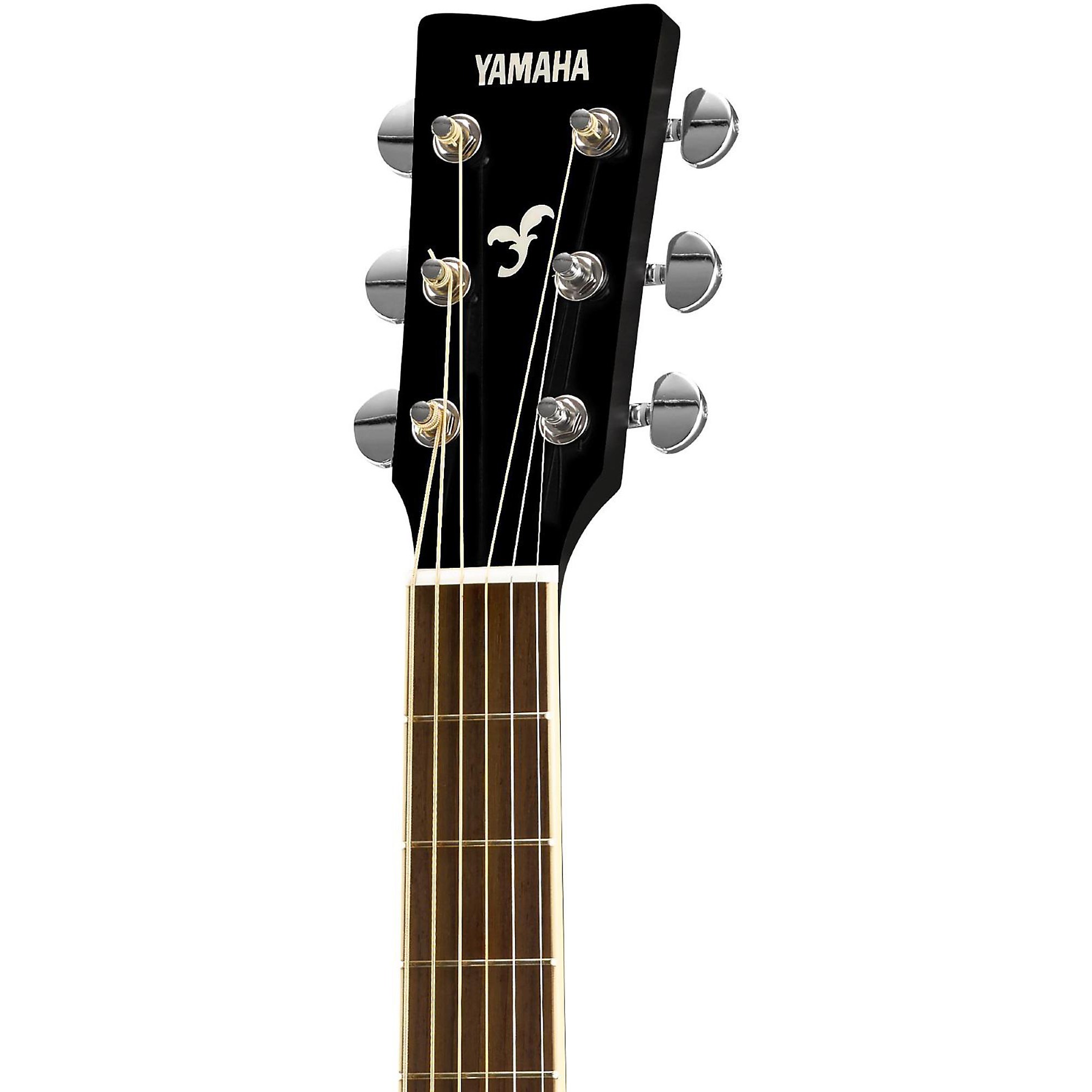 Yamaha FG820 Dreadnought Acoustic Guitar Black | Guitar Center