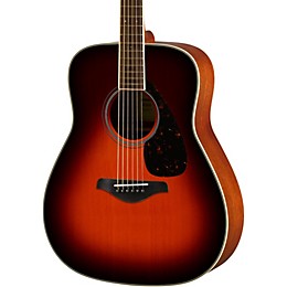 Yamaha FG820 Dreadnought Acoustic Guitar Brown Sunburst | Guitar