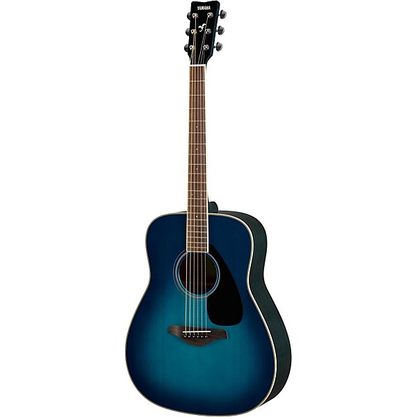 Yamaha FG820 Dreadnought Acoustic Guitar Sunset Blue