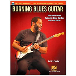 Hal Leonard Burning Blues Guitar - Watch and Learn Authentic Blues Rhythm and Lead Guitar Book/Online Video