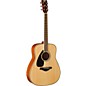 Open Box Yamaha FG820L Dreadnought Left-Handed Acoustic Guitar Level 2 Natural 190839339133