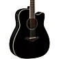 Yamaha FGX820C Dreadnought Acoustic-Electric Guitar Black thumbnail
