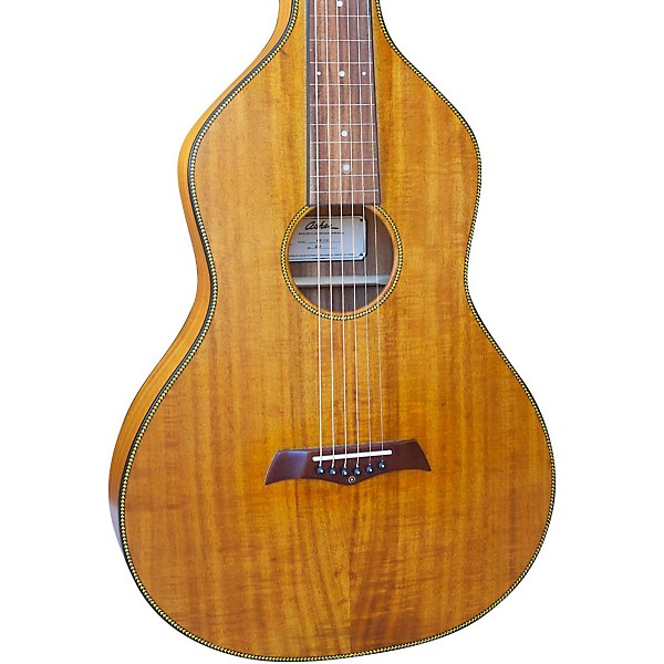 Asher Guitars & Lap Steels KW100 Imperial Lap Steel Acoustic Guitar Natural