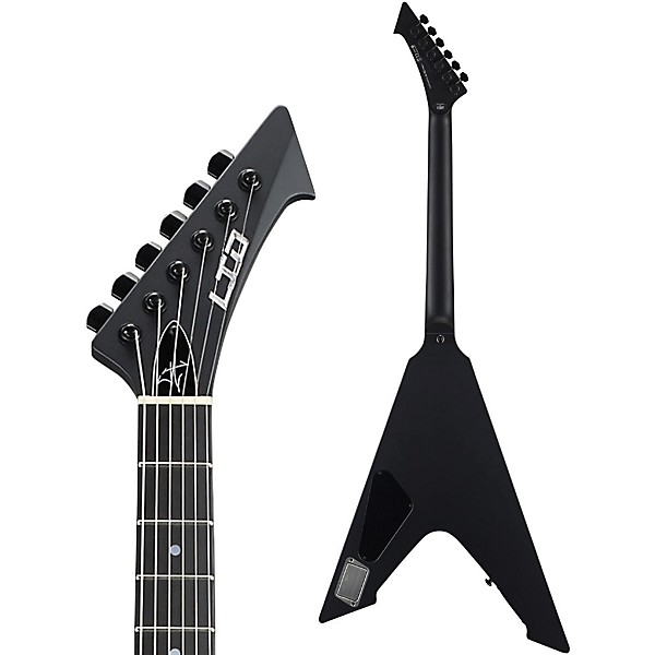 Open Box ESP LTD James Hetfield Signature Vulture Electric Guitar Level 1 Satin Black