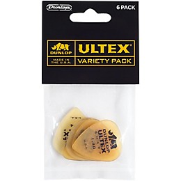 Dunlop PVP109 Pick Ultex Variety 6 Pack