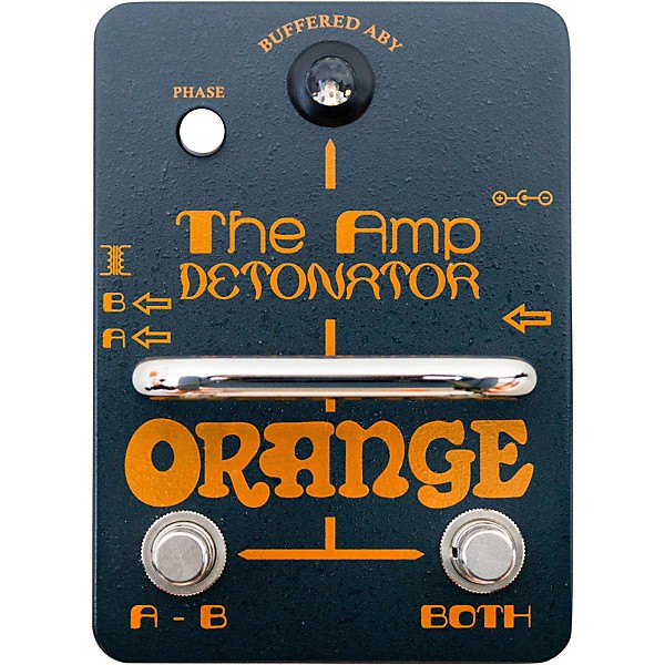 Orange Amplifiers Amp Detonator ABY Amp Switcher Guitar Pedal