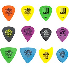 Dunlop PVP110 Pick Tortex Variety 12 Pack