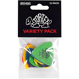 Dunlop PVP110 Pick Tortex Variety 12 Pack