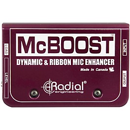 Radial Engineering McBoost Microphone Signal Intensifier