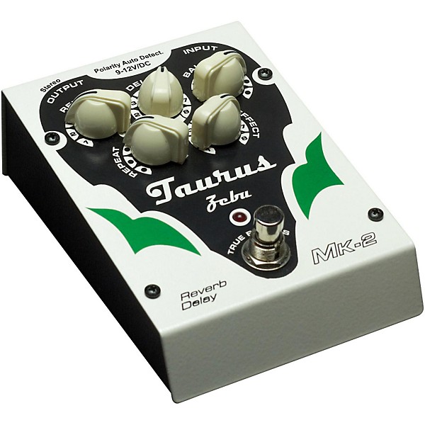 Open Box Taurus Zebu MK2 Reverb Delay Effects Pedal Level 1
