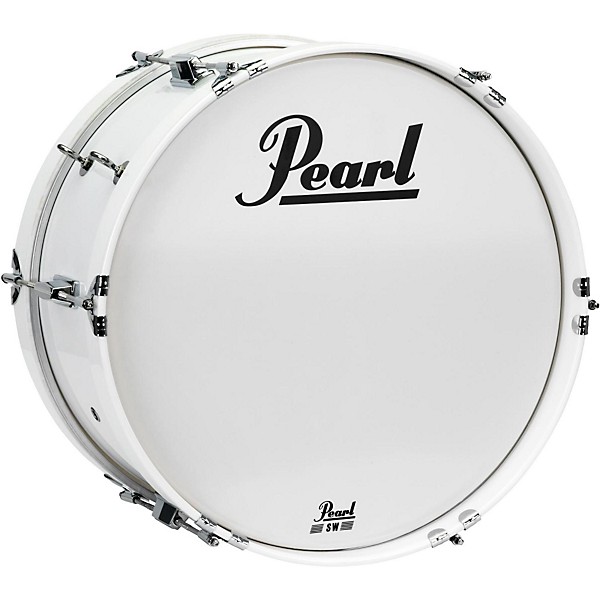 Open Box Pearl Junior Marching Bass Drum and Carrier Level 1 16 x 8 in.
