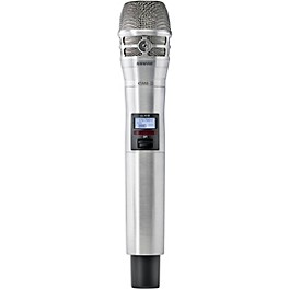 Shure ULXD2/K8N Digital Handheld Transm... Shure ULXD2/K8N Digital Handheld Transmitter With KSM8 Capsule in Nickel Band J50A