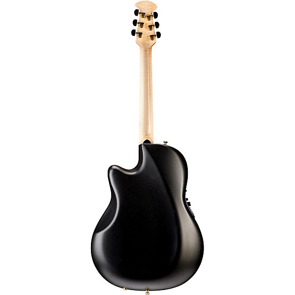 Ovation 2078AV50-5 50th Anniversary Custom Elite Acoustic-Electric Guitar Gloss Black