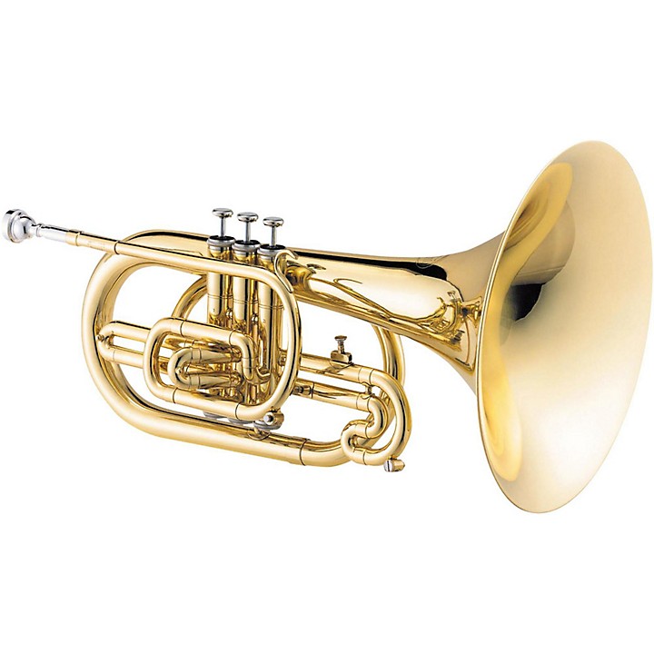 Jupiter JMP1000M Qualifier Series F Marching Mellophone Lacquer
