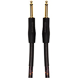 Roland Gold Series 1/4" Straight/Straight Instrume... Roland Gold Series 1/4" Straight/Straight Instrument Cable 10 ft. Black