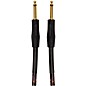 Roland Gold Series 1/4" Straight/Straight Instrument Cable 10 ft. Black thumbnail