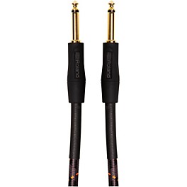 Roland Gold Series 1/4" Straight/Straight Instrume... Roland Gold Series 1/4" Straight/Straight Instrument Cable 15 ft. Black