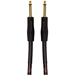 Roland Gold Series 1/4" Straight/Straight Instrument Cable 25 ft. Black